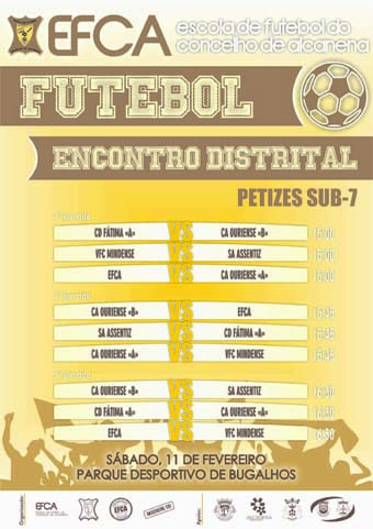 Encontro Distrital Petizes Sub-7