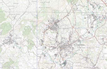 Planta infra-estruturas projectadas m militar low