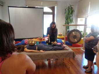 foto workshop terapia do som
