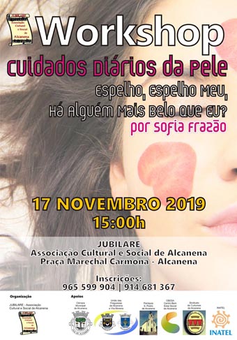 workshop cuidados pele