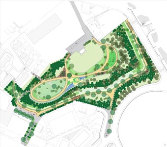 maquete parque verde low