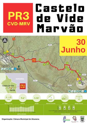 caminhada marvao