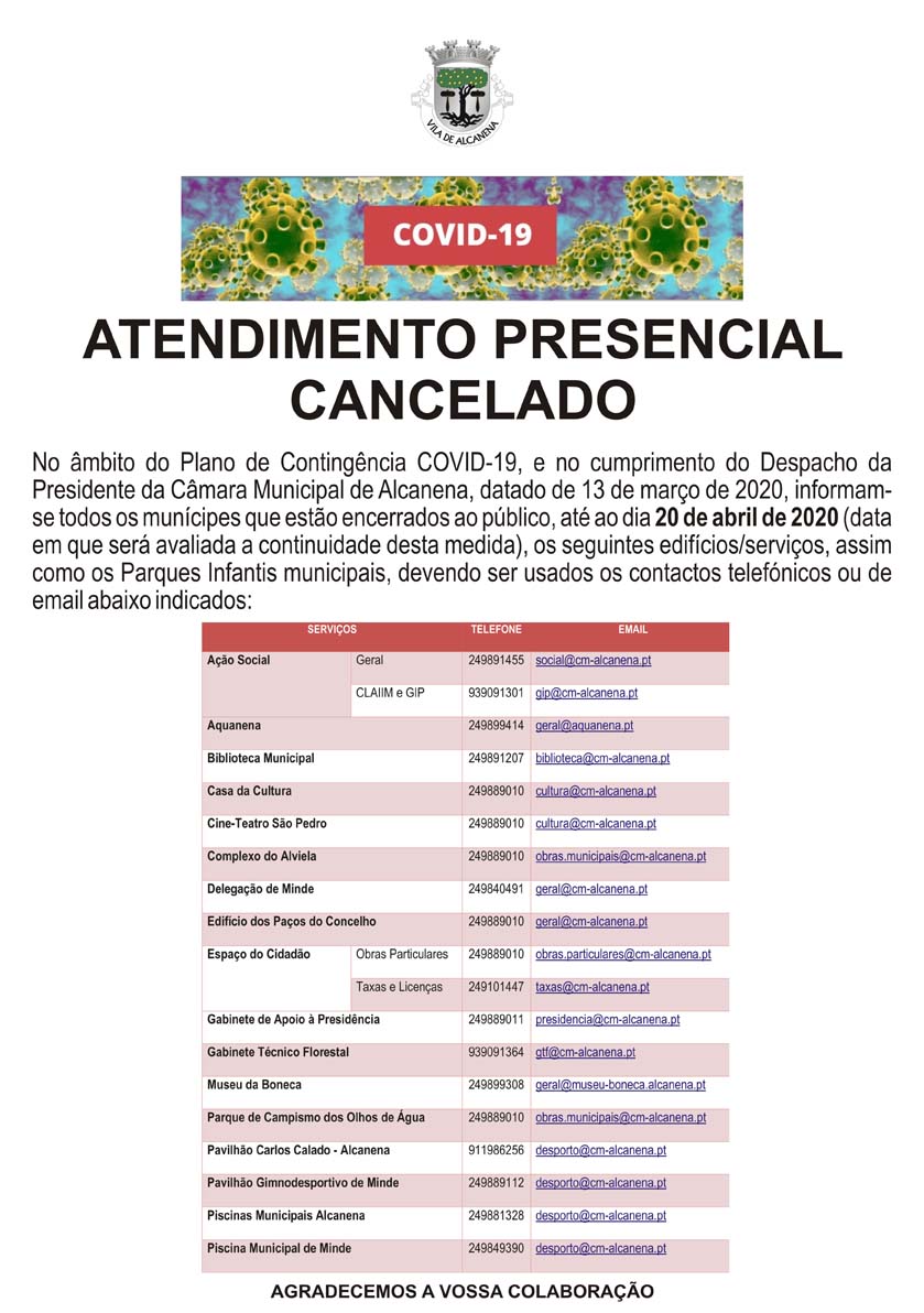aviso ATENDIMENTO