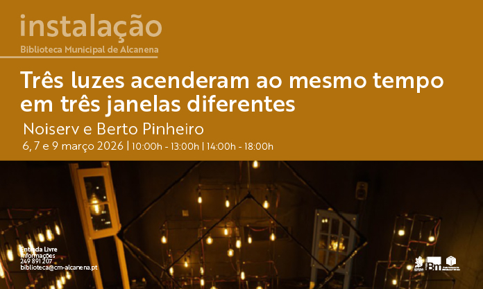 Três Luzes Acenderam ao mesmo tempo em Três Janelas Diferentes