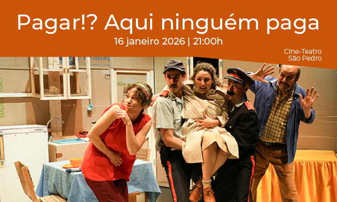 Pagar!? Aqui, ninguém paga! – Comédia