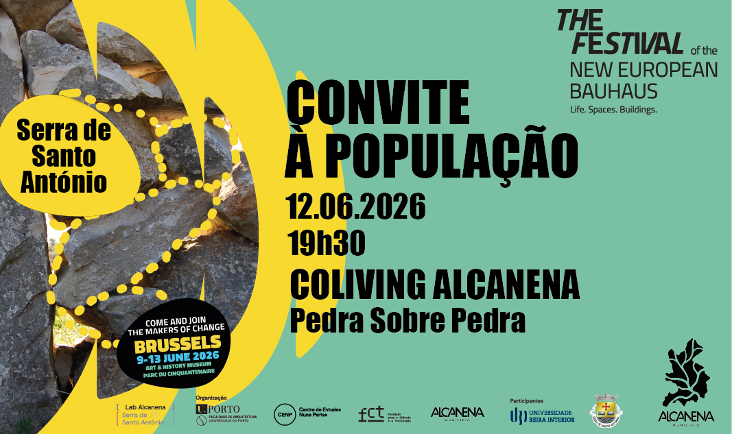 Apresentação Pública dos Projetos do Workshop Imersivo CoLiving Alcanena – Pedra sobre Pedra