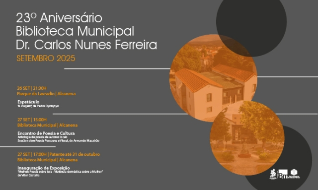 23º Aniversário da Biblioteca Municipal Dr. Carlos Nunes Ferreira