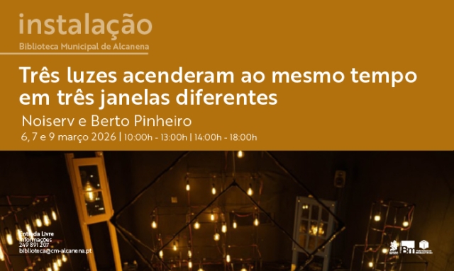 Três Luzes Acenderam ao mesmo tempo em Três Janelas Diferentes