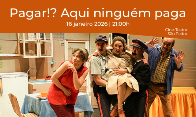 Pagar!? Aqui, ninguém paga! – Comédia