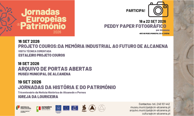 Jornadas Europeias do Património 2026 